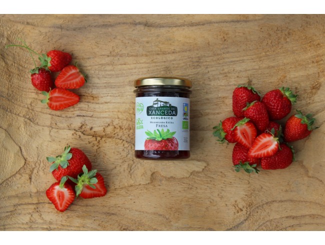 Mermelada extra de fresa ecológica -215g