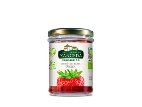 Mermelada extra de fresa ecológica -215g